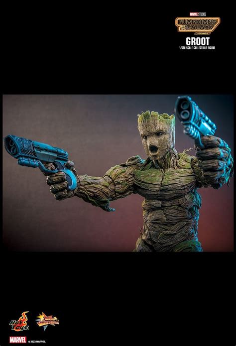 Hot Toys銀河守護隊 樹人 格魯特 Groot 收藏級人偶電影劇透Deluxe 豪華版超多配件預視Cosbaby Groot 飛行戰鬥人偶率先睇 HobbyDigi