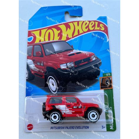 Hot Wheels Mitsubishi Pajero Evolution Shopee Malaysia