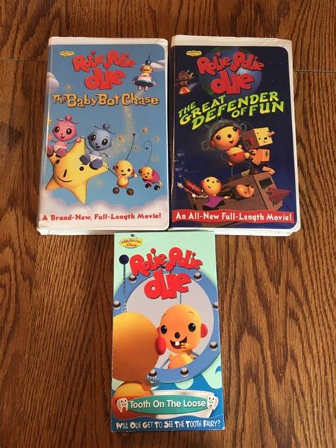 Gioviale Elettrificare Maggio Playhouse Disney Rolie Polie Olie Vhs