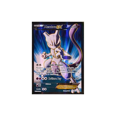 Mewtwo Ex Pv170 Full Art 157 162 Xy08 Impulsion Turbo Xy 08 Impul