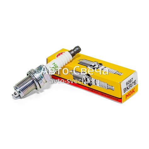Свеча зажигания NGK 6097, BKR7E "Standard" - Авто-Cвечи