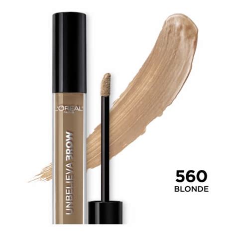 L Oreal Paris Unbelieva Brow Tinted Brow Gel Longwear Waterproof Blonde Fl Oz Fred Meyer