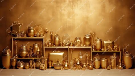 premium photo shine backdrop gold background