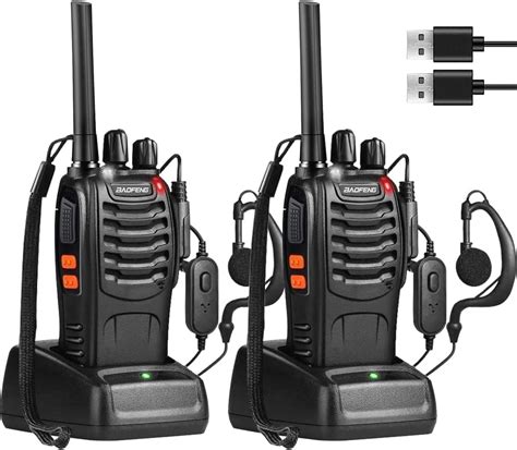 Retevis RT22 Talkie walkie longue portée rechargeable 16 canaux FRS