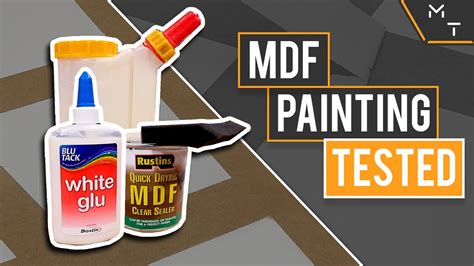 How To Paint Mdf Testing Diy Tips Youtube