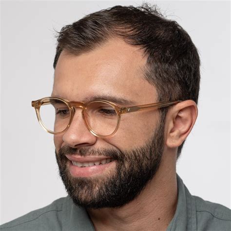 Oculos De Grau Masculino Rosto Redondo - Óculos de Grau masculino Redondo pérola Ótica Isabela Dias