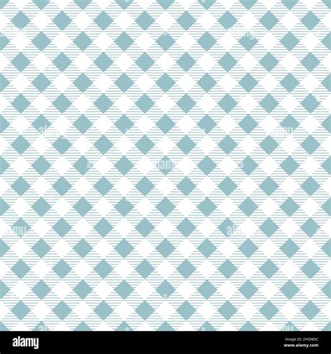 Gingham Retro Checkered Tile Pattern For Textile Design Stock Vector