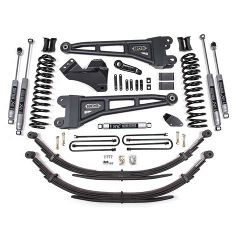 Bds Suspension Bds H Radius Arm Lift Kit With Nx Shocks Xdp