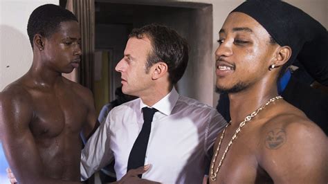 Le braqueur photographié avec Emmanuel Macron repart en prison Vanity