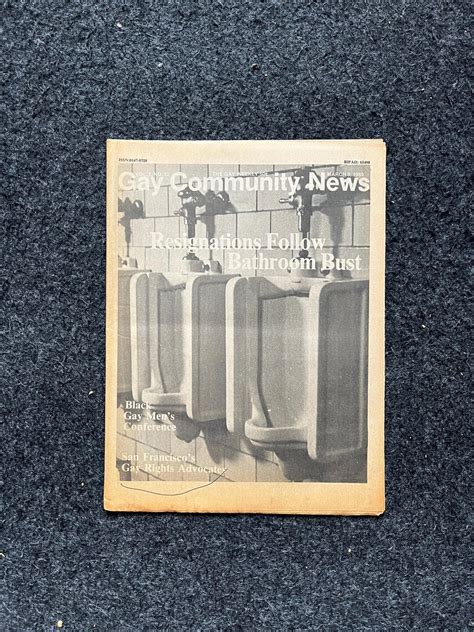 1980s LGBT Newspaper LGBTQIA Memorabilia Queer Gifts Artworks Lesbian Gift Underground