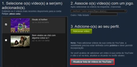 Mundo Positivo Como Vincular A Conta Do Steam Ao Youtube Mundo Positivo