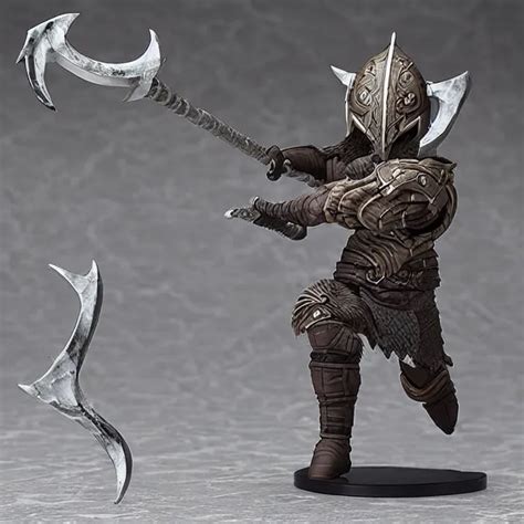 The Dovahkiin From Skyrim An Anime Nendoroid Of The Stable Diffusion