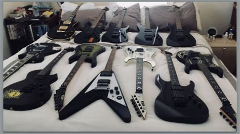 Kirk Hammett Guitar Collection