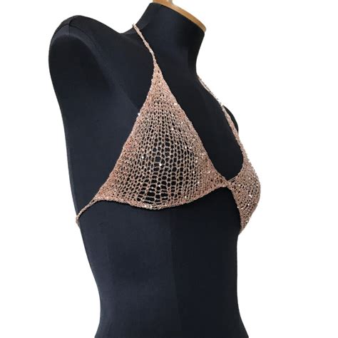 Chain Bikini Top Natalia Fedner Haute Couture