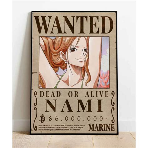 buy nami wanted poster nami bounty poster  jujutskaisen  deviantart