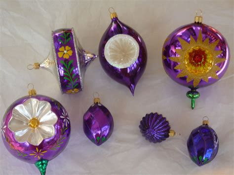 Purple Christmas ornaments | Christmas ornaments, Purple christmas ...