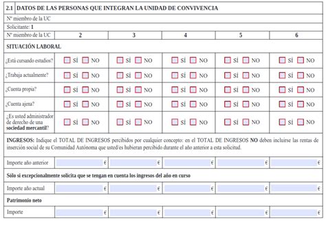 Cómo rellenar el formulario de solicitud del Ingreso Mínimo Vital 2023