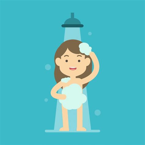 509 Beautiful Nude Girl Shower Stock Vectors And Vector Art Shutterstock