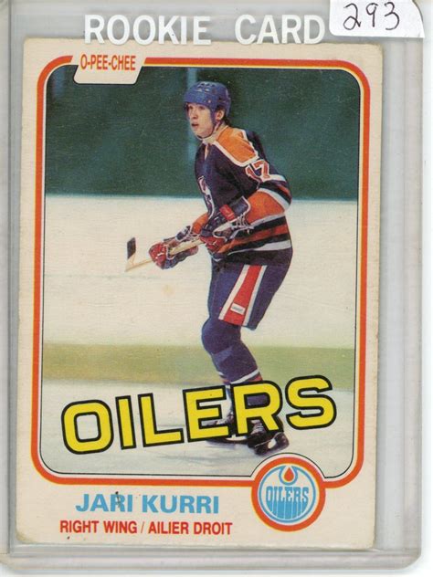 OPC 1981-82 Jari Kurri rookie card - Schmalz Auctions