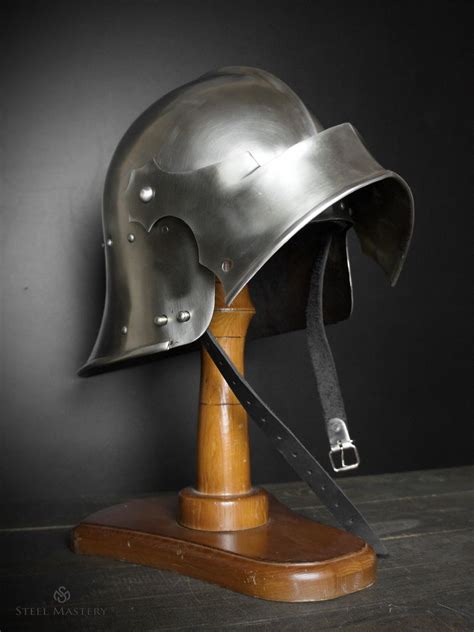 German Gothik Sallet Xv Xvi Century Medieval Helmets Best Armor