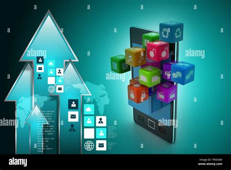 Application Icon Concept Stock Photo Alamy
