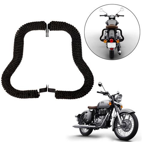 Heavy Duty Safety Rear Leg Guard Back Crash Guard with Strong Wrap ...