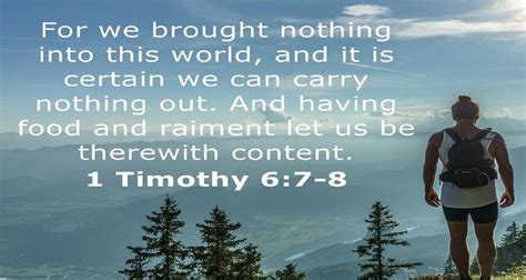 Timothy For We Brought Nothing Into The World Listen To