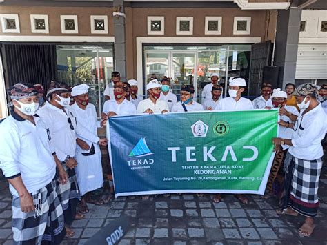 tekad kuat kedonganan bangkitkan ekonomi krama adat melalui tekad