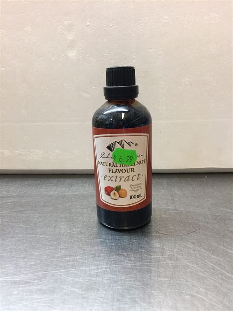 Natural Hazelnut Flavor Extract The Nut Shoppe