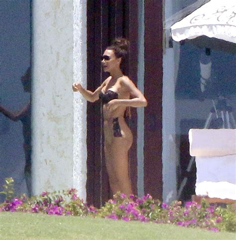 NAYA RIVERA In Bikini At A Pool In Cabo San Lucas HawtCelebs