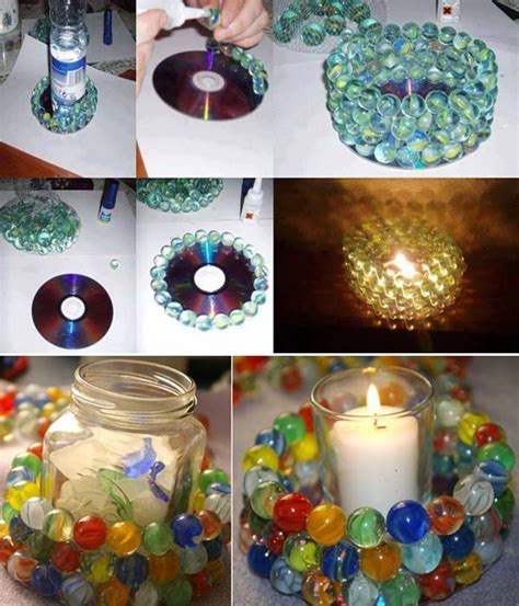 20+ Cute DIY Home Decor Ideas With Colored Glass and Sea Glass ...