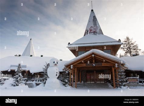 Santa Claus Village, Rovaniemi, Finland Stock Photo - Alamy