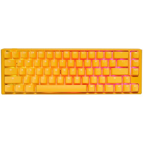 Tastatura Gaming Ducky One 3 Yellow SF Iluminare RGB Switch Uri MX