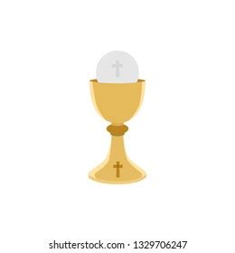 Gold Chalice Host Vector Illustration Stock Vector (Royalty Free) 1329706253 | Shutterstock