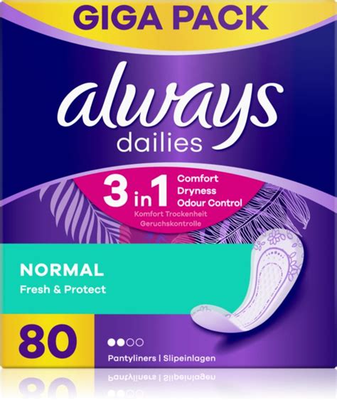 Always Dailies Normal Fresh Protect Slipeinlagen