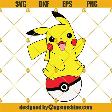 Pikachu Svg Pokemon Svg 3 Layers Svg Files For Cricut Svg Images And Photos Finder