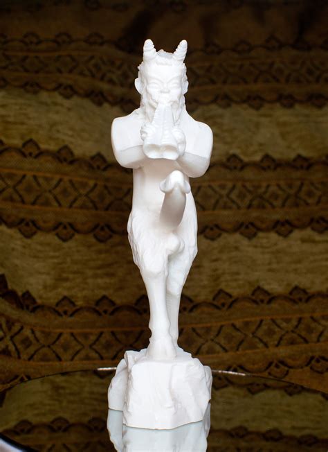 Satyr Greek Mythology Creature Statue Cast Alabaster Sculpture - Etsy