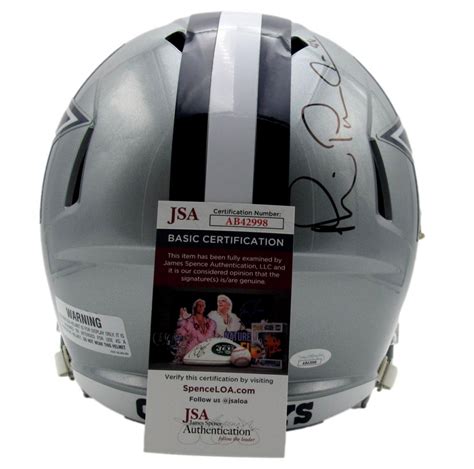 Michael Irvin Signed Cowboys Full-Size Speed Helmet (JSA) | Pristine ...