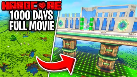 I Survived Days In Hardcore Minecraft FULL MOVIE YouTube