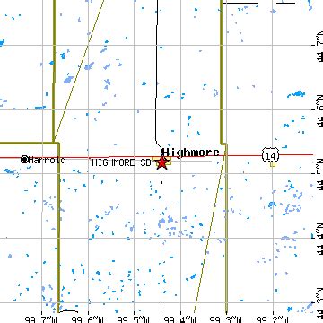 Highmore, South Dakota (SD) ~ population data, races, housing & economy