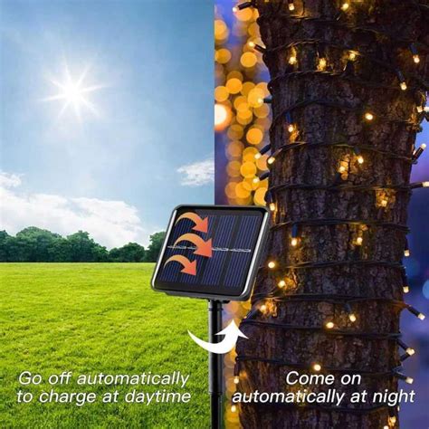 Promo Leclstar Lampu Hias String Lights Dekorasi Taman Solar M Led