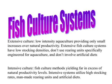 Aquaculture Systems