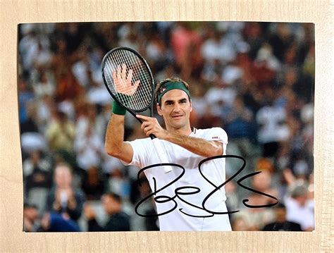 Roger Federer Autogramm Kaufen Auf Ricardo