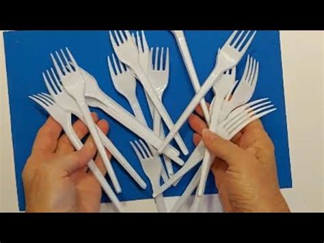 ПЛАСТМАССОВЫЕ ВИЛКИ + ГОРЯЧИЙ КЛЕЙ !! ВЫ ПОТЕРЯЕТЕ ДАР РЕЧИ.. Смотрите ...