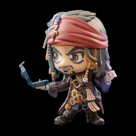 Фигурка Hot Toys Pirates of the Caribbean Dead Men Tell No Tales Jack Sparrow Cosbaby