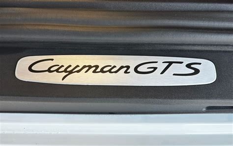 Porsche Cayman T Gts Pdk Finished In Carrara White