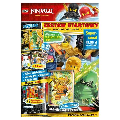 Album Na Karty Lego Ninjago Dragons Rising Seria Zestaw Startowy