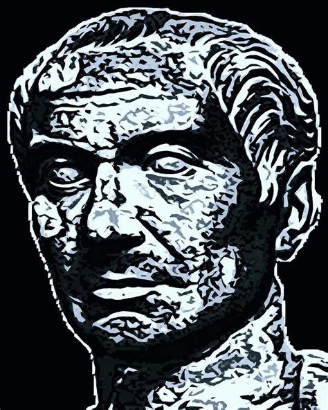 Julius Caesar Drawing Drawing By Chris Conway Pixels