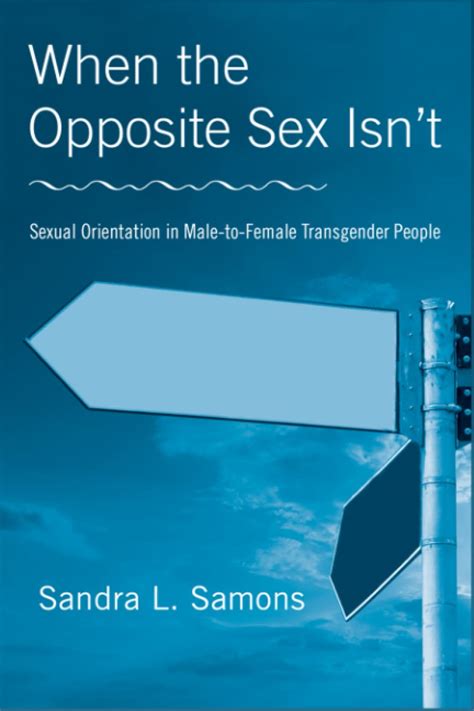 Amazon When The Opposite Sex Isn T Sexual Orientation In Male To Female Transgender People
