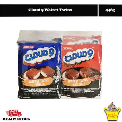 Cloud 9 Wafret Twins 448g 32 X 14g Shopee Malaysia